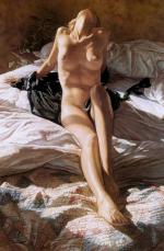 水粉大师Steve Hanks 143-StretchingOutInMorning